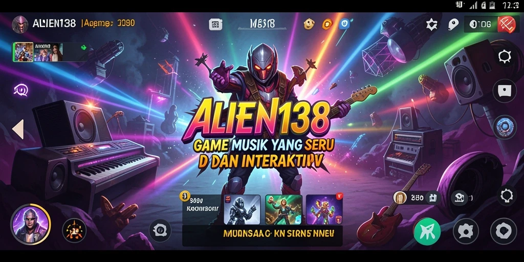 Tampilan gameplay dari ALIEN138 yang menarik dan interaktif.