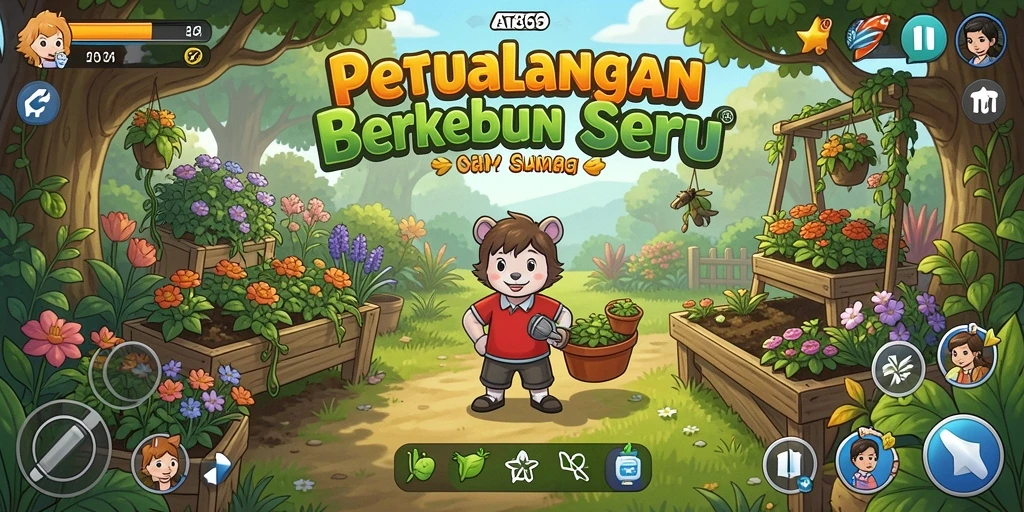 Tampilan screenshot dari gameplay Farming yang menakjubkan di AT866.