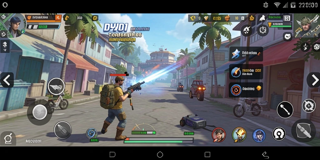 Screenshot utama aplikasi DY01 yang menunjukkan antarmuka pengguna yang intuitif.