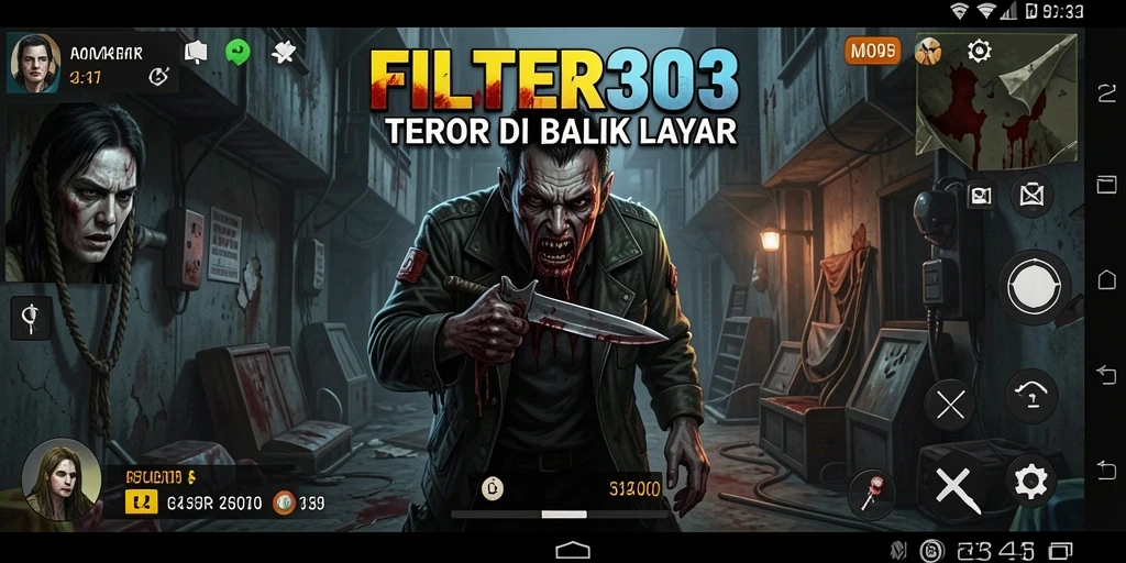 Gameplay menakutkan dengan atmosfer menyeramkan di FILTER303.