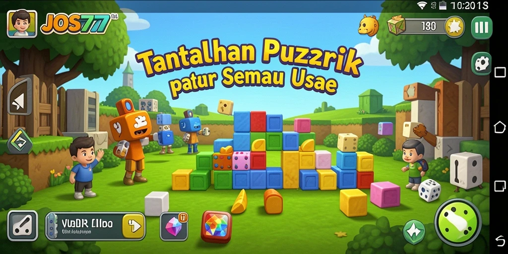 Tampilkan gameplay menarik dalam JOS77 dengan berbagai teka-teki.