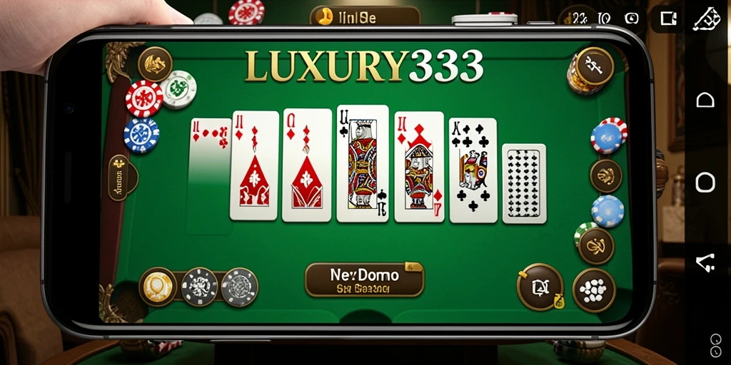 Screenshot menunjukkan gameplay seru LUXURY333 yang penuh strategi.