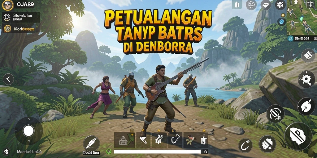 Tampilan luar biasa dari gameplay Open World OJA89 yang menakjubkan.