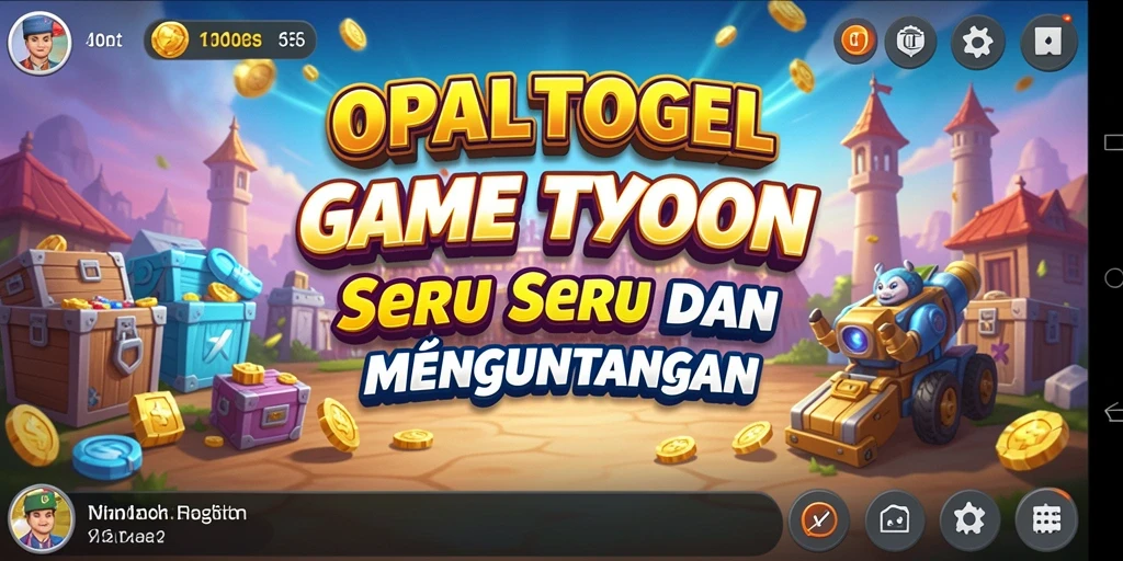 Tampilan gameplay menantang di OPALTOGEL dengan strategi Tycoon.