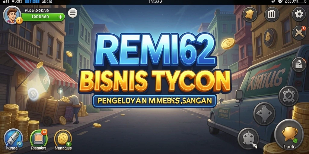 Tampilan gameplay Tycoon yang menarik di REMI62.