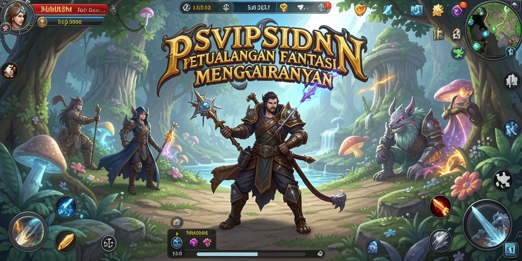 Tampilan gameplay ARPG yang menegangkan dan menyenangkan di SVIPSIDN.